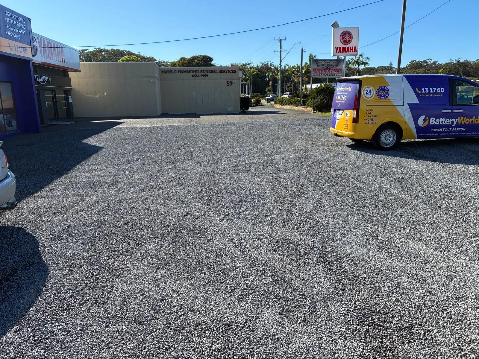 Commercial asphalt paving for Perth carpark