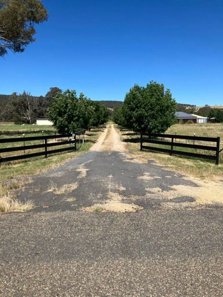 beofre asphalt construction work
